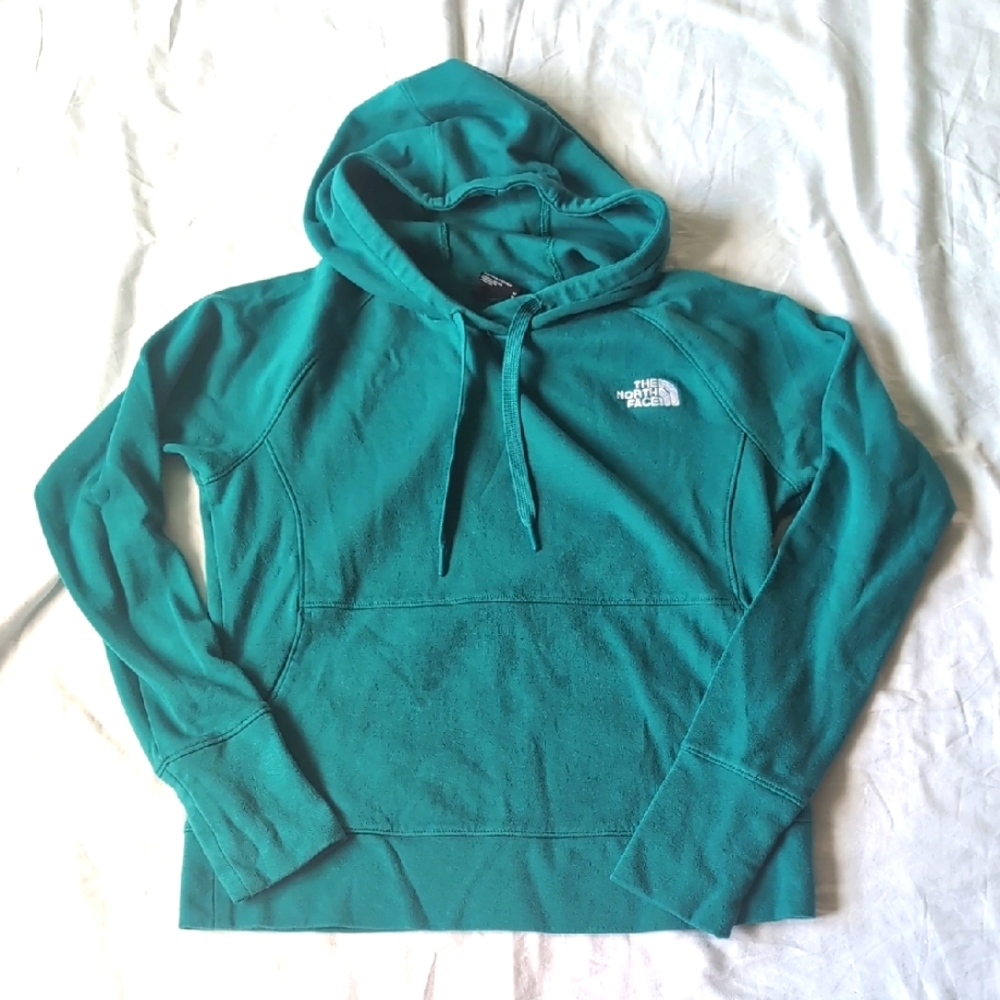 The North Face Turquoise Pullover Hoodie